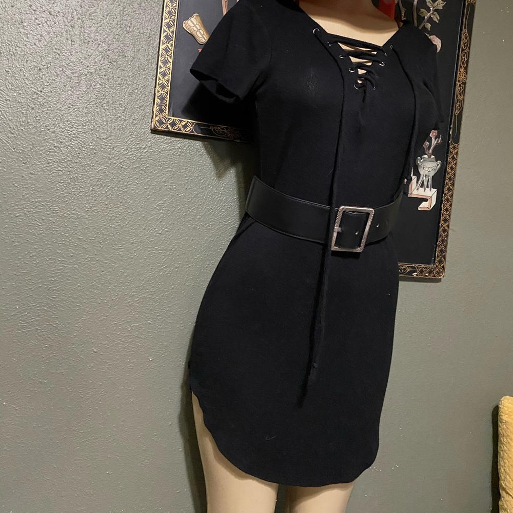 Black tshirt dress